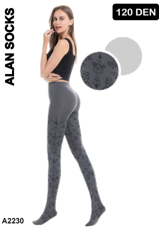 Alansocks collant 120 den moda - A2230