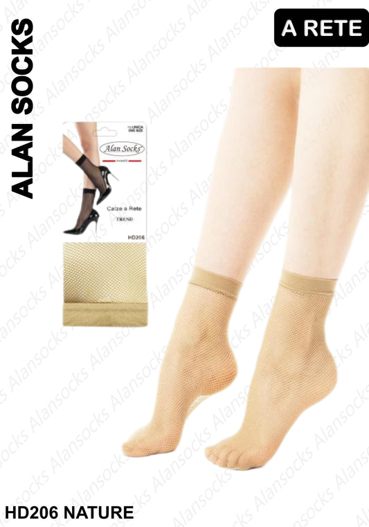 Alansocks calzini corti a rete da 1 paia - HD206