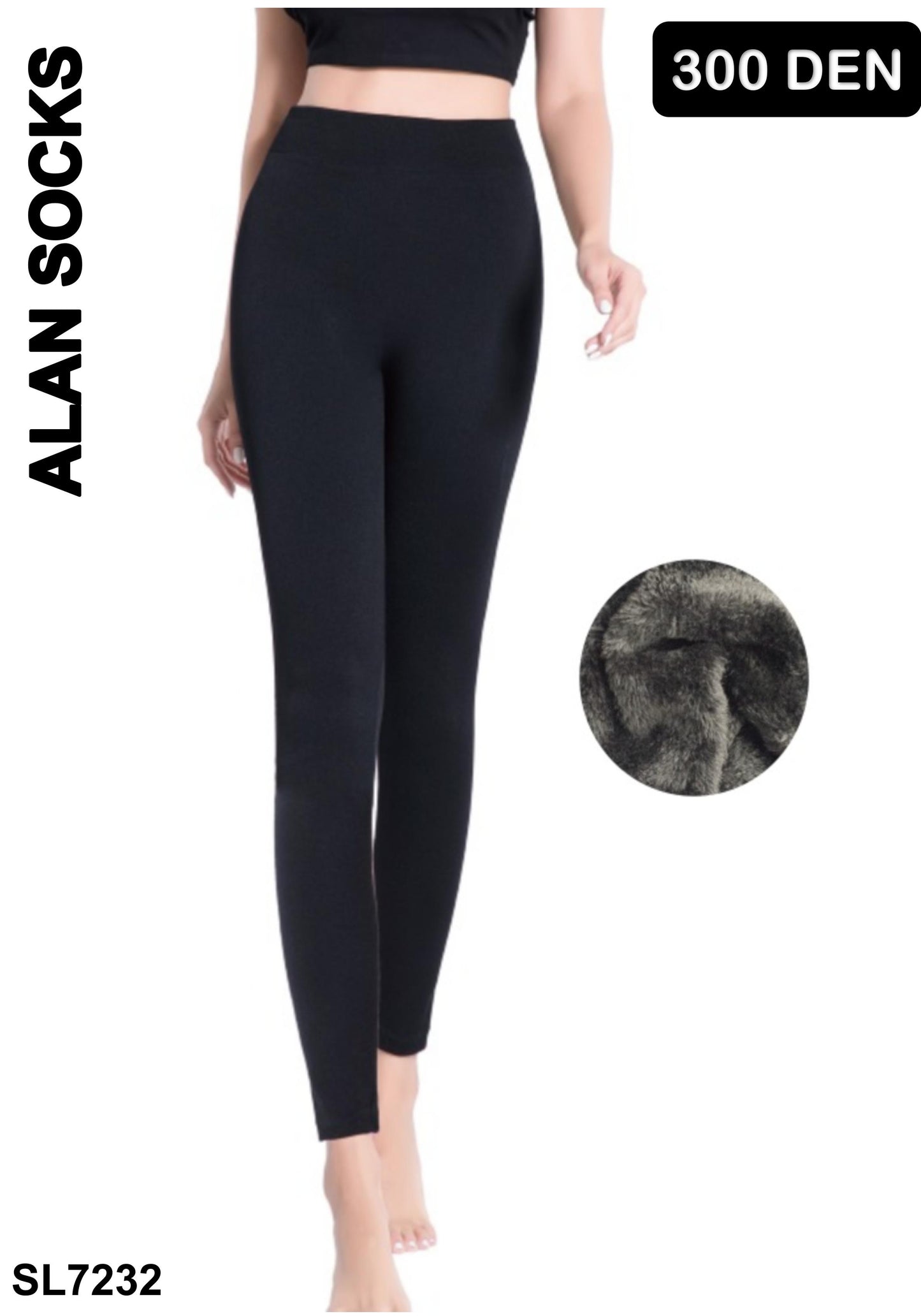 Alansocks pantacollant 300 den felpato - SL7232