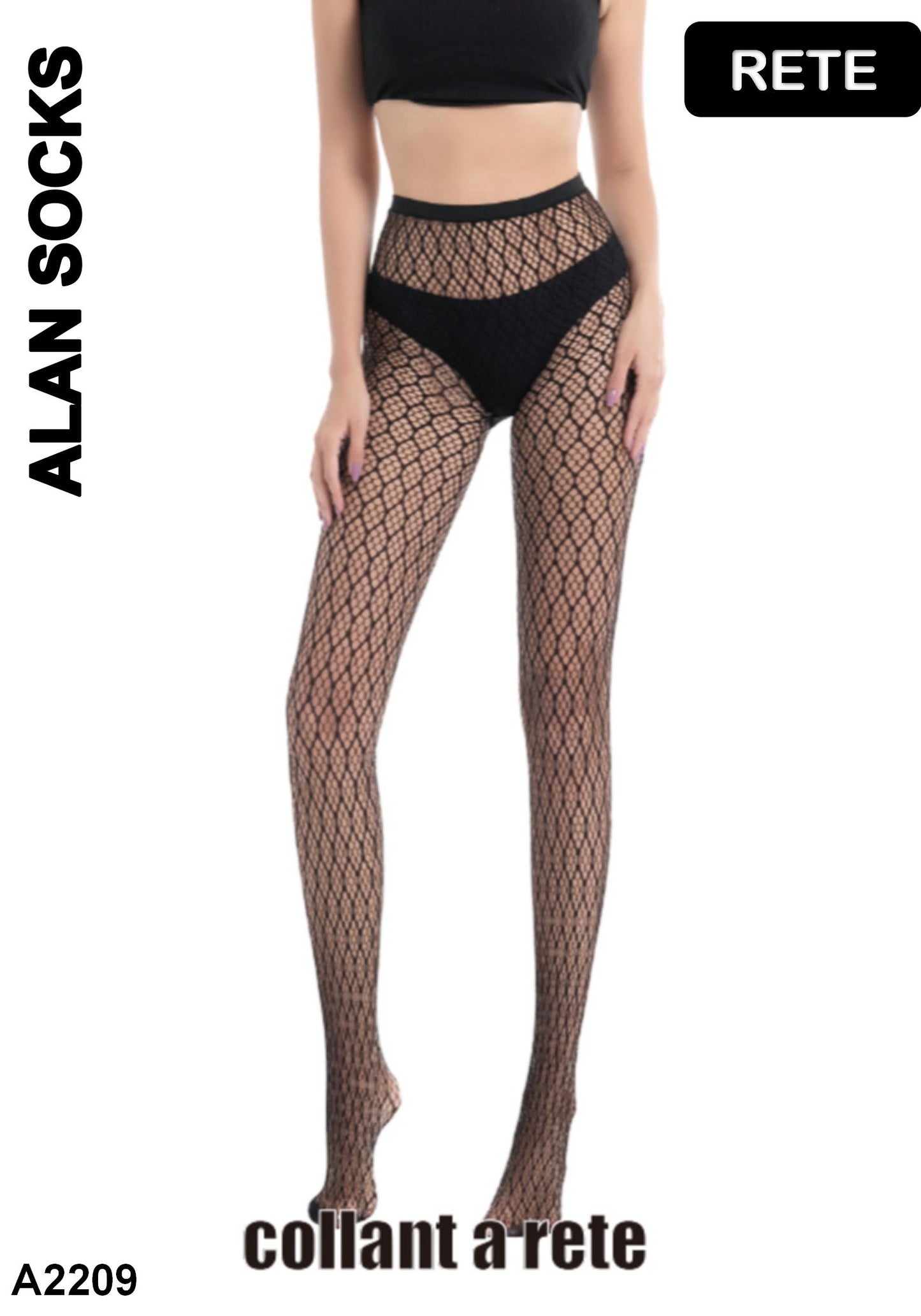 Alansocks collant a rete - A2209