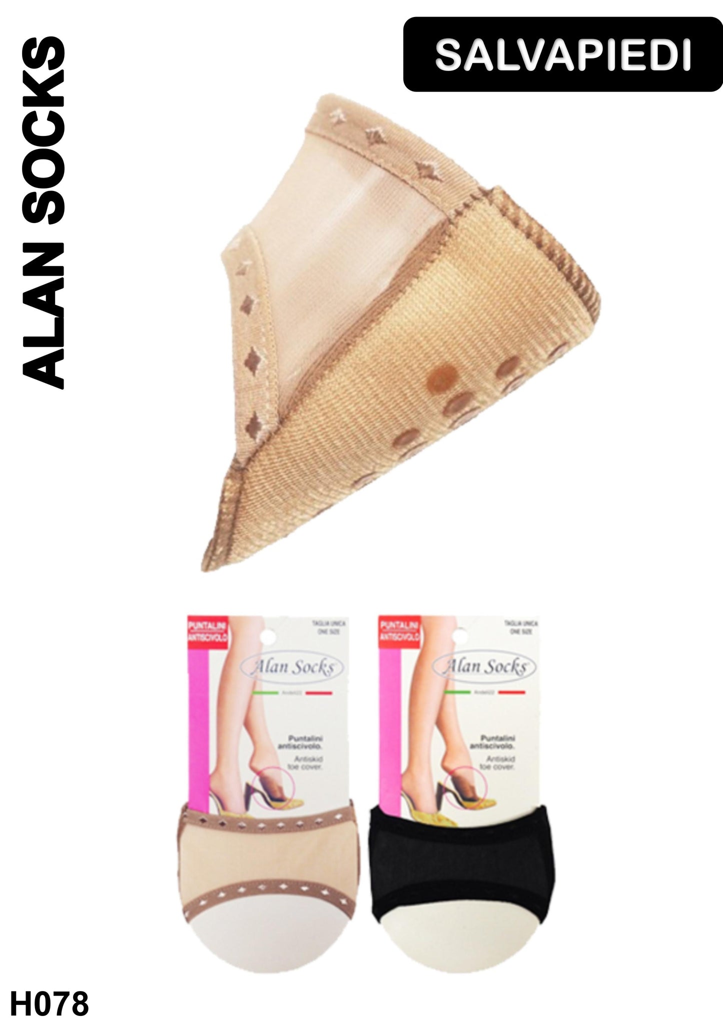 Alansocks salvapiede da donna 1 paia - H078