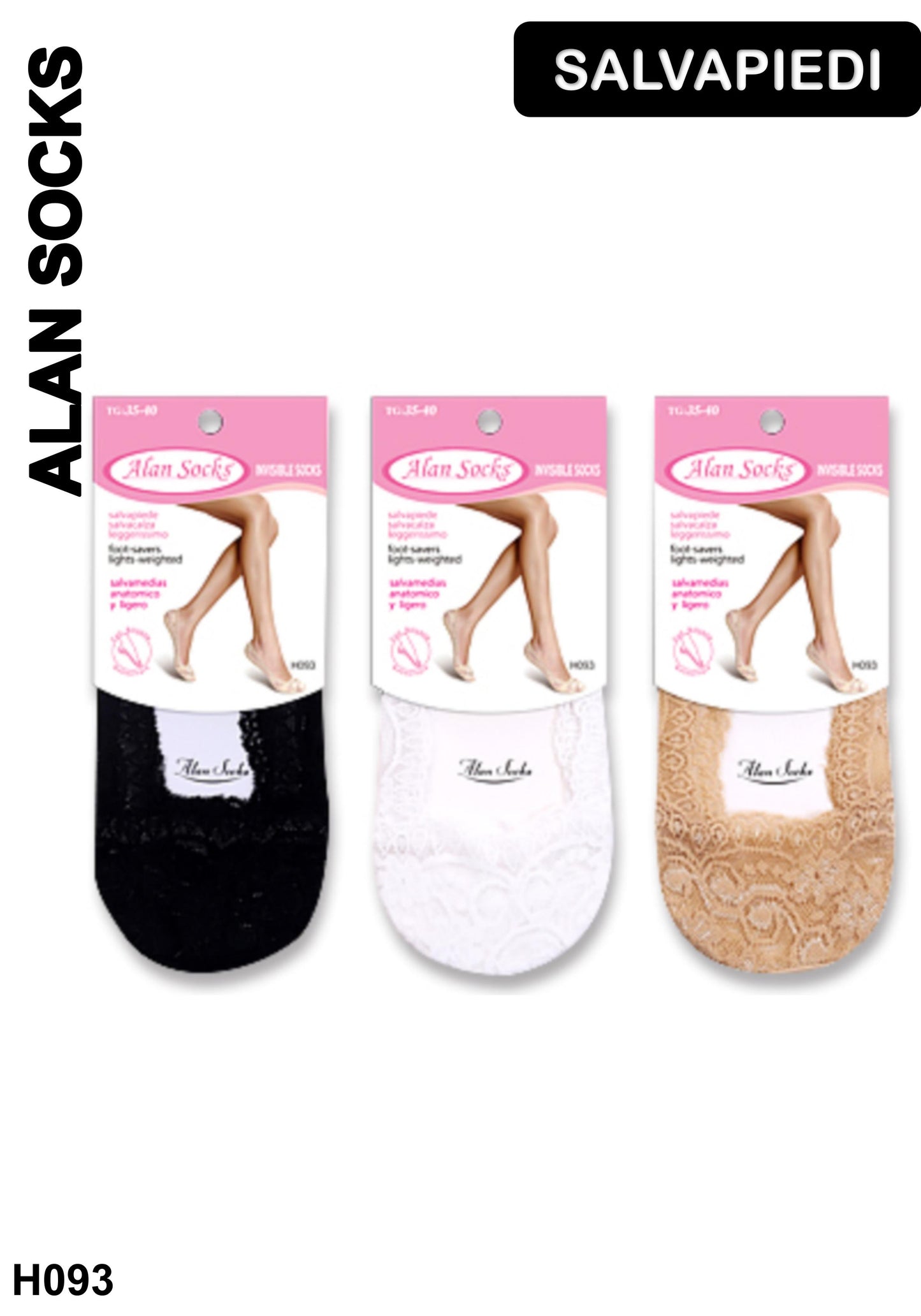 Alansocks salvapiede da donna 1 paia - H093