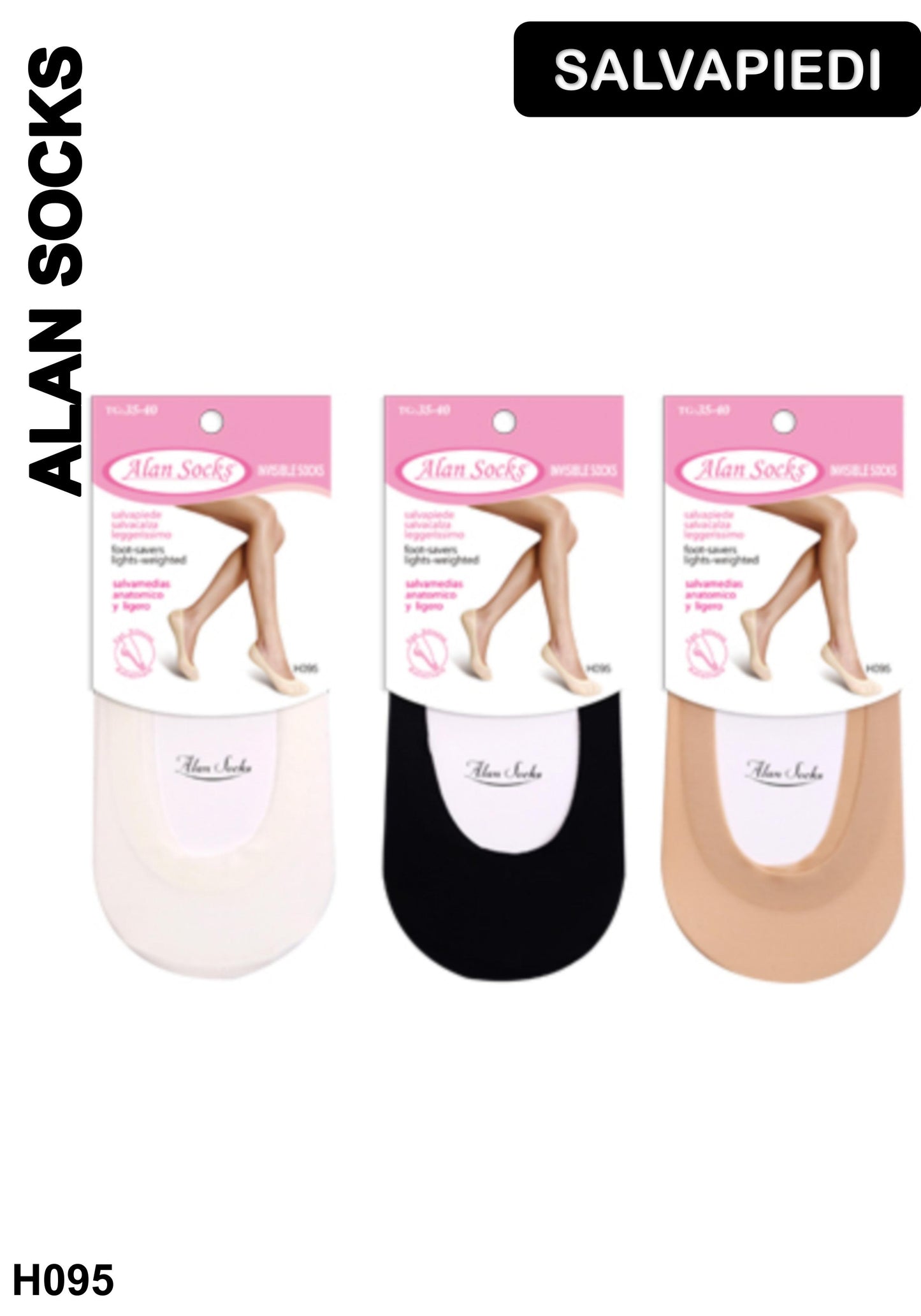 Alansocks salvapiede da donna 1 paia - H095