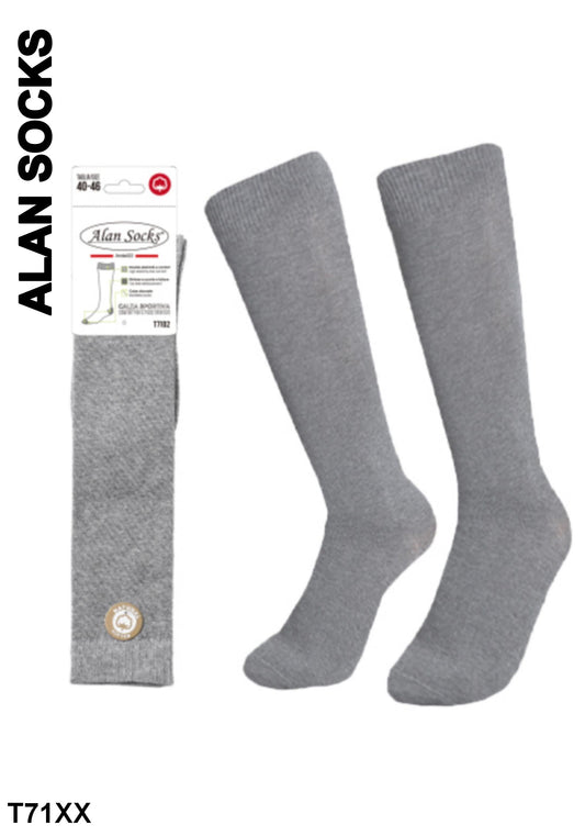 Alansocks calze di cotone gambaletto da 1 paia - T7XXX