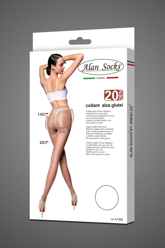 Alansocks collant 20 den alza glutei - A1209