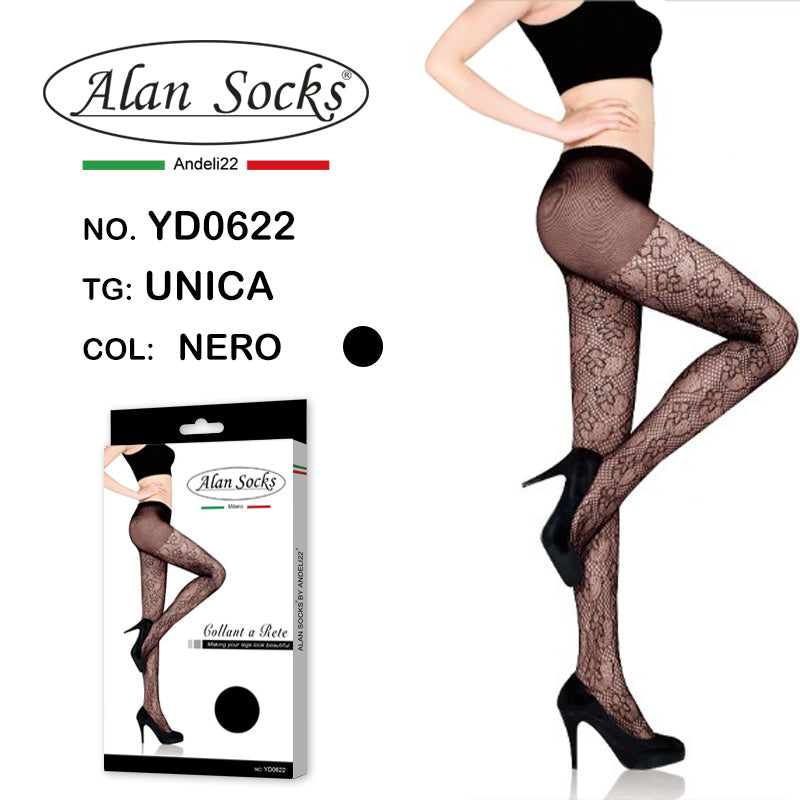 Alansocks collant a rete - YD0622