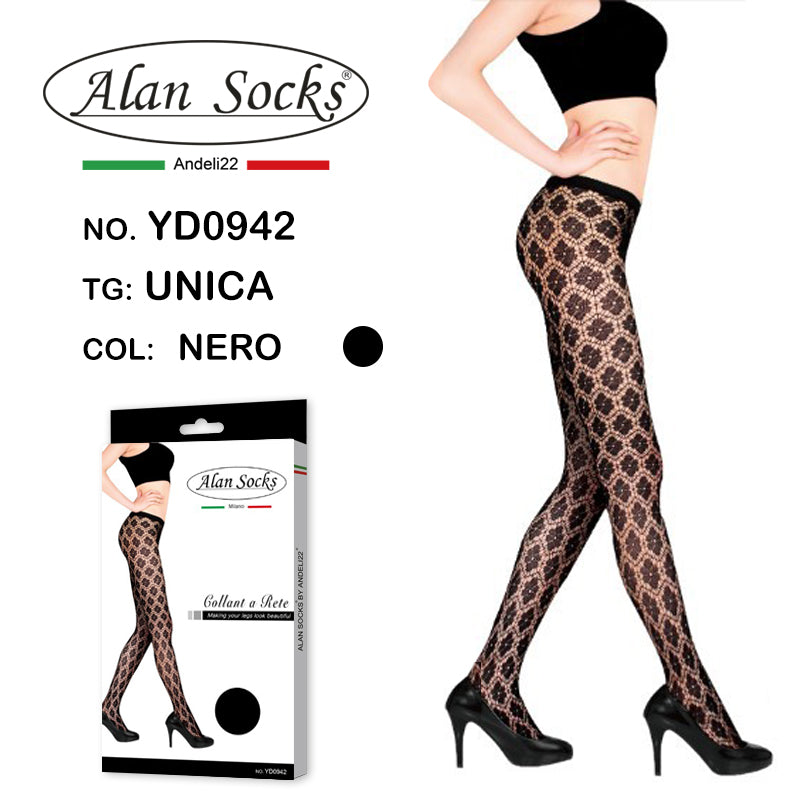 Alansocks collant a rete - YD0942