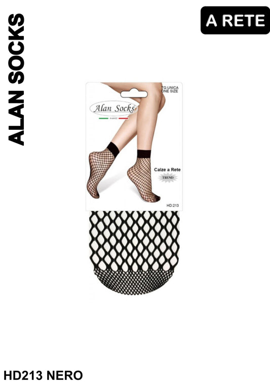 Alansocks calzini corti a rete da 1 paia - HD213