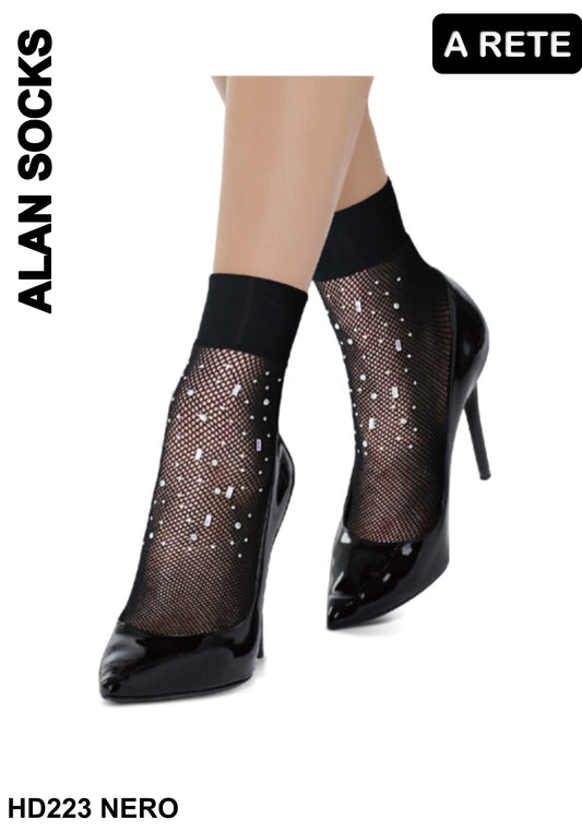 Alansocks calzini corti a rete da 1 paia - HD223