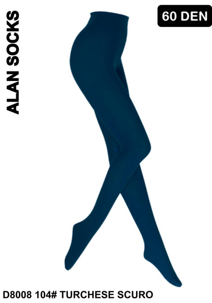 Alansocks collant 60 den colorato - D8008