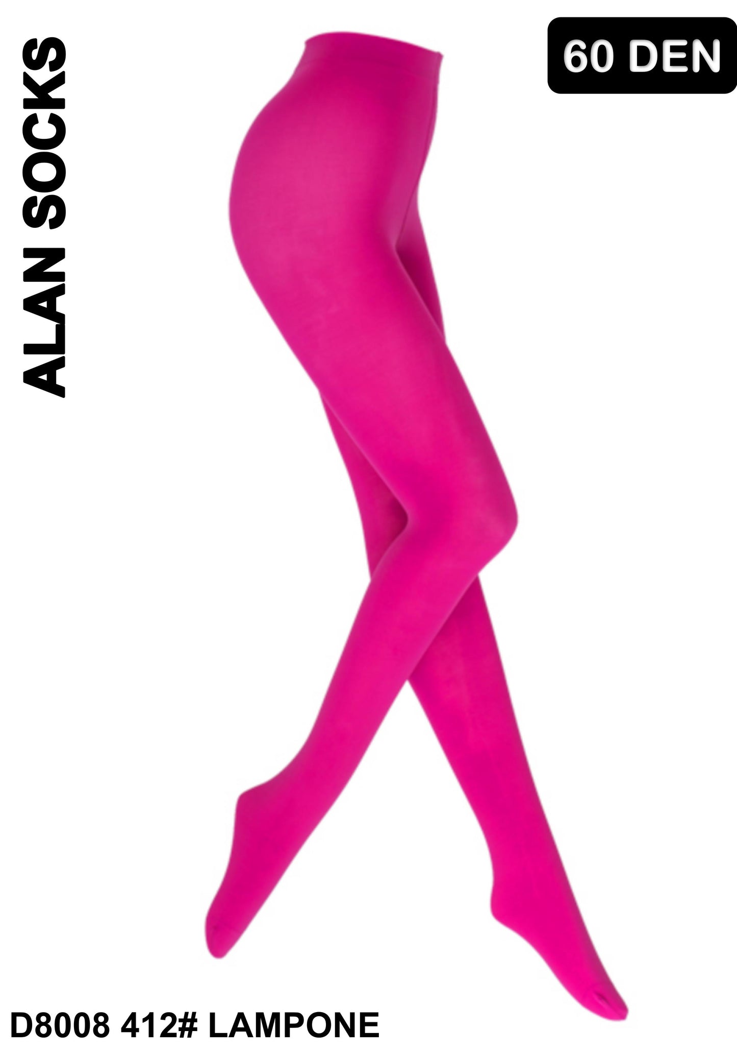 Alansocks collant 60 den colorato - D8008