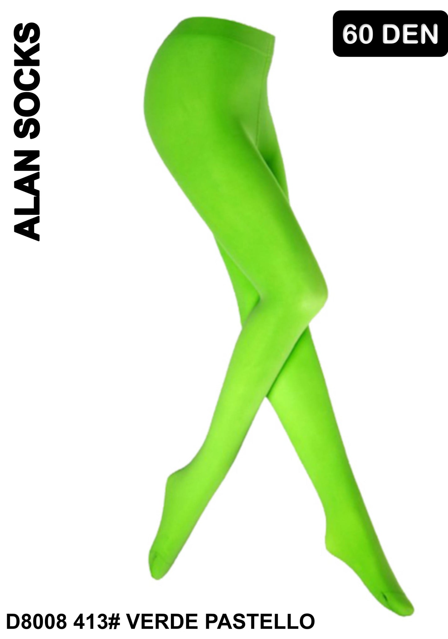 Alansocks collant 60 den colorato - D8008