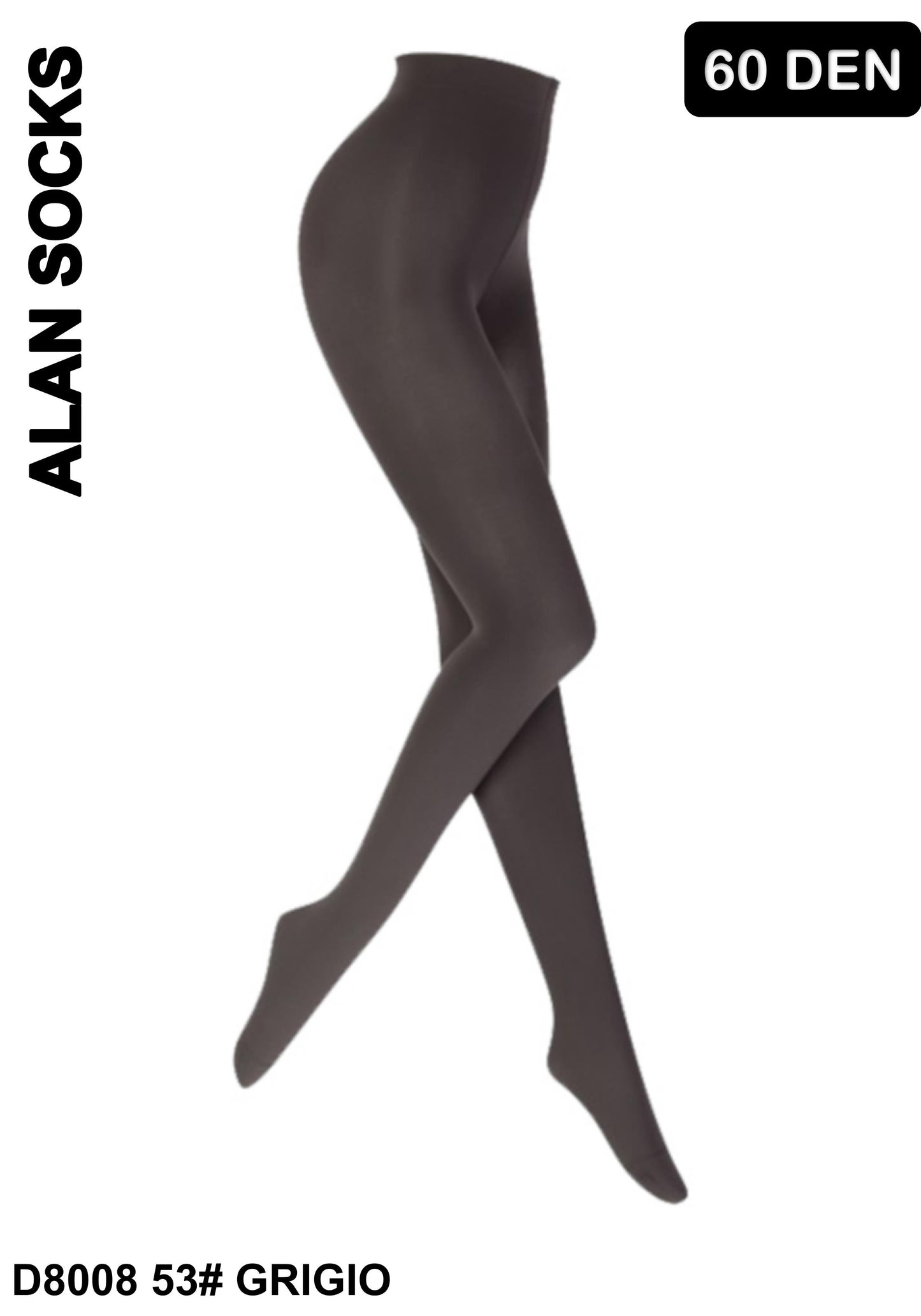 Alansocks collant 60 den colorato - D8008