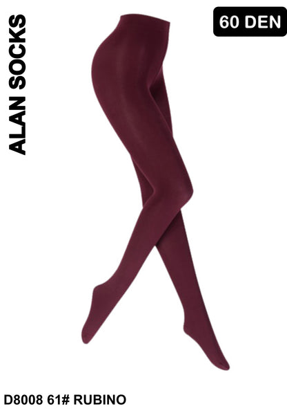 Alansocks collant 60 den colorato - D8008
