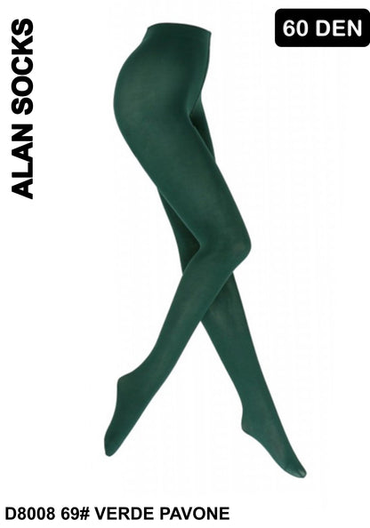 Alansocks collant 60 den colorato - D8008