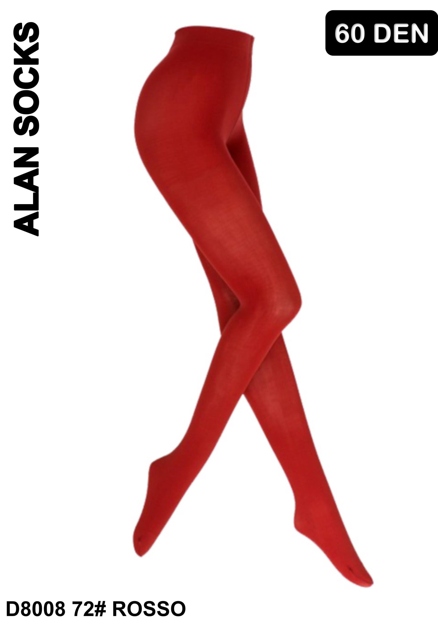 Alansocks collant 60 den colorato - D8008