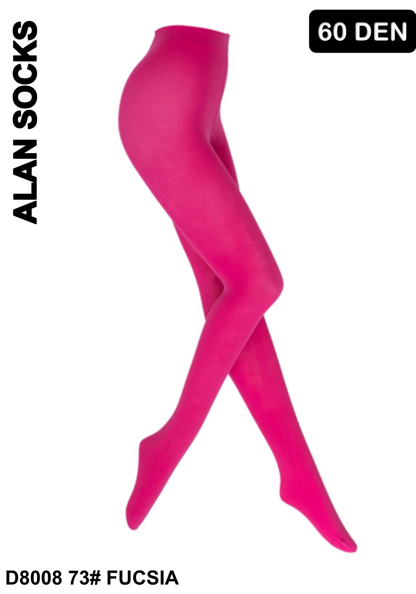 Alansocks collant 60 den colorato - D8008