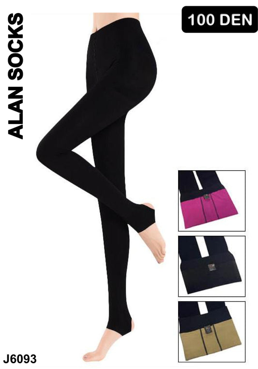 Alansocks collant 100 den moda - J6093