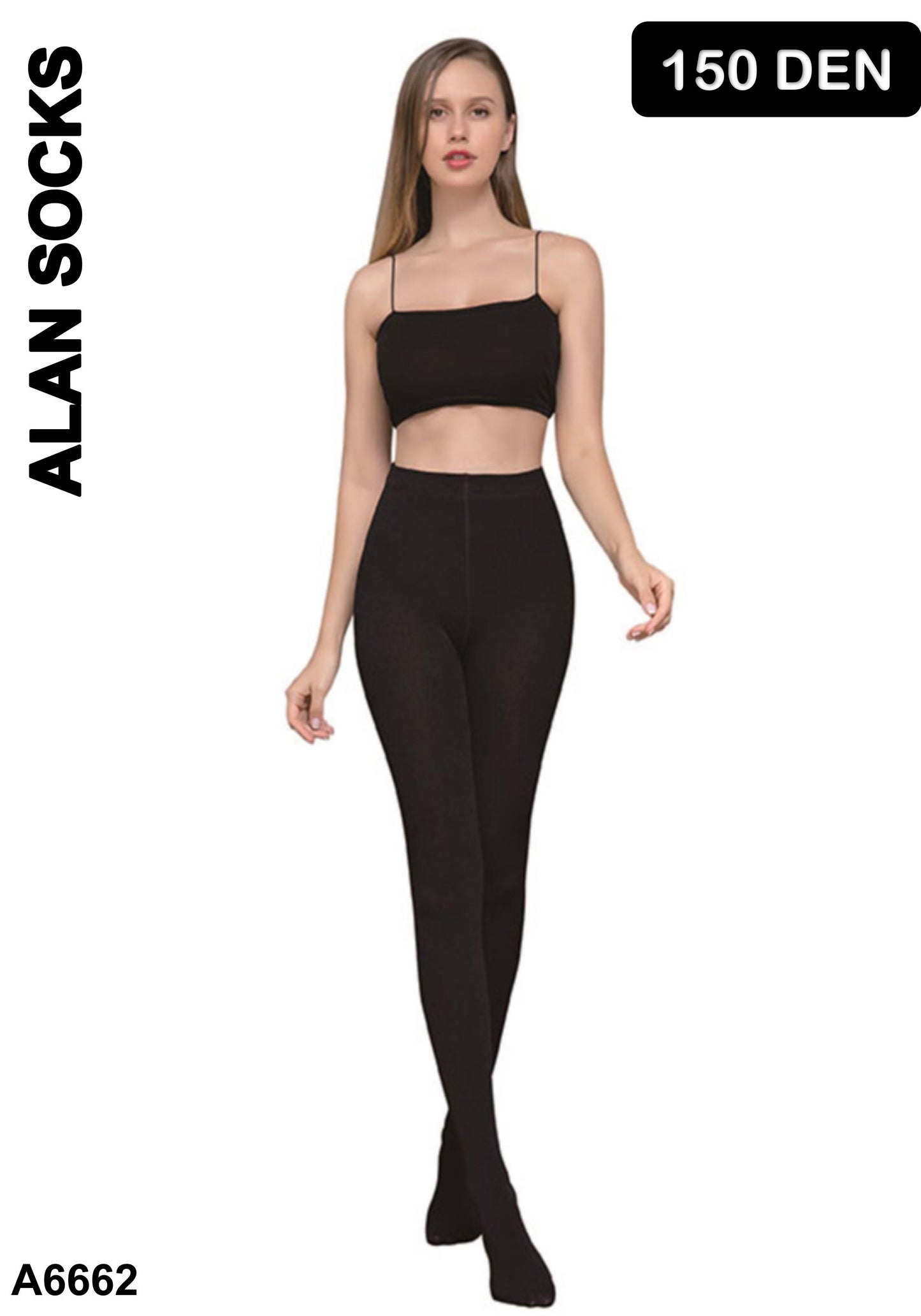 Alansocks collant 150 den felpato - A6662