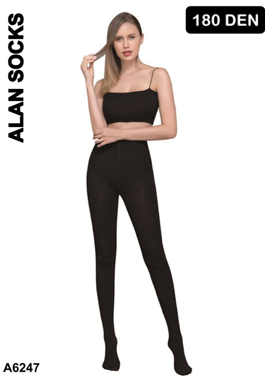 Alansocks collant 180 den felpato - A6663