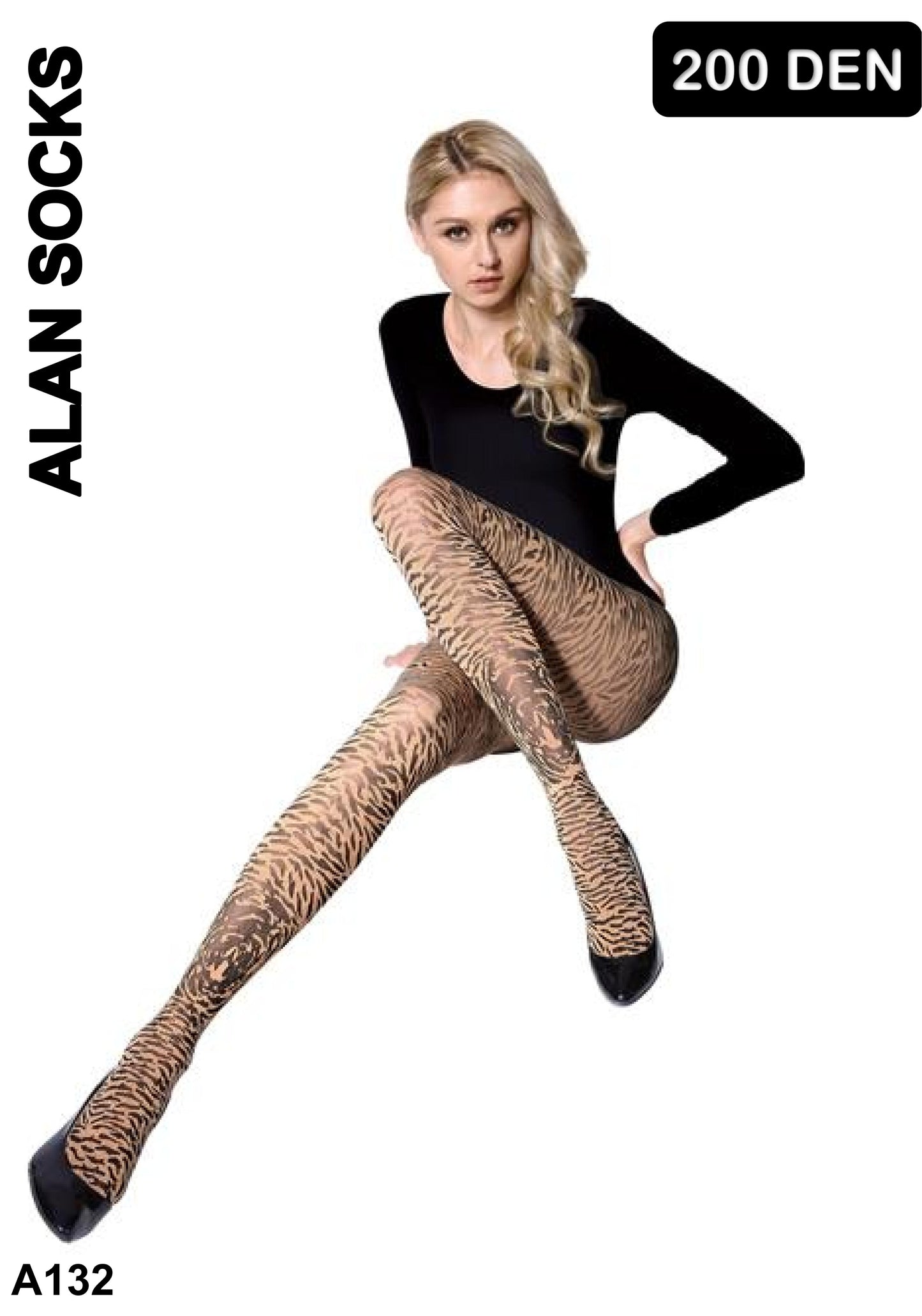 Alansocks collant 200 den moda - A132