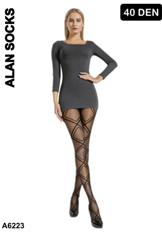 Alansocks collant 40 den moda - A6223
