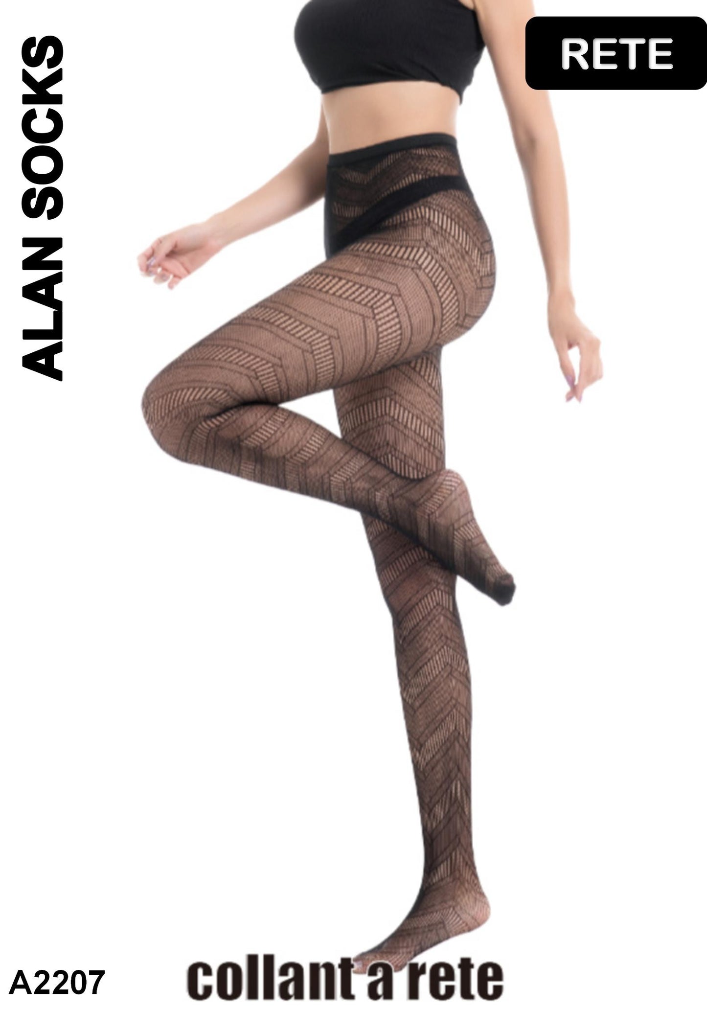 Alansocks collant a rete - A2207