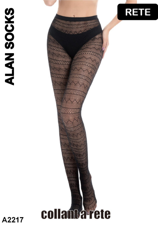 Alansocks collant a rete - A2217