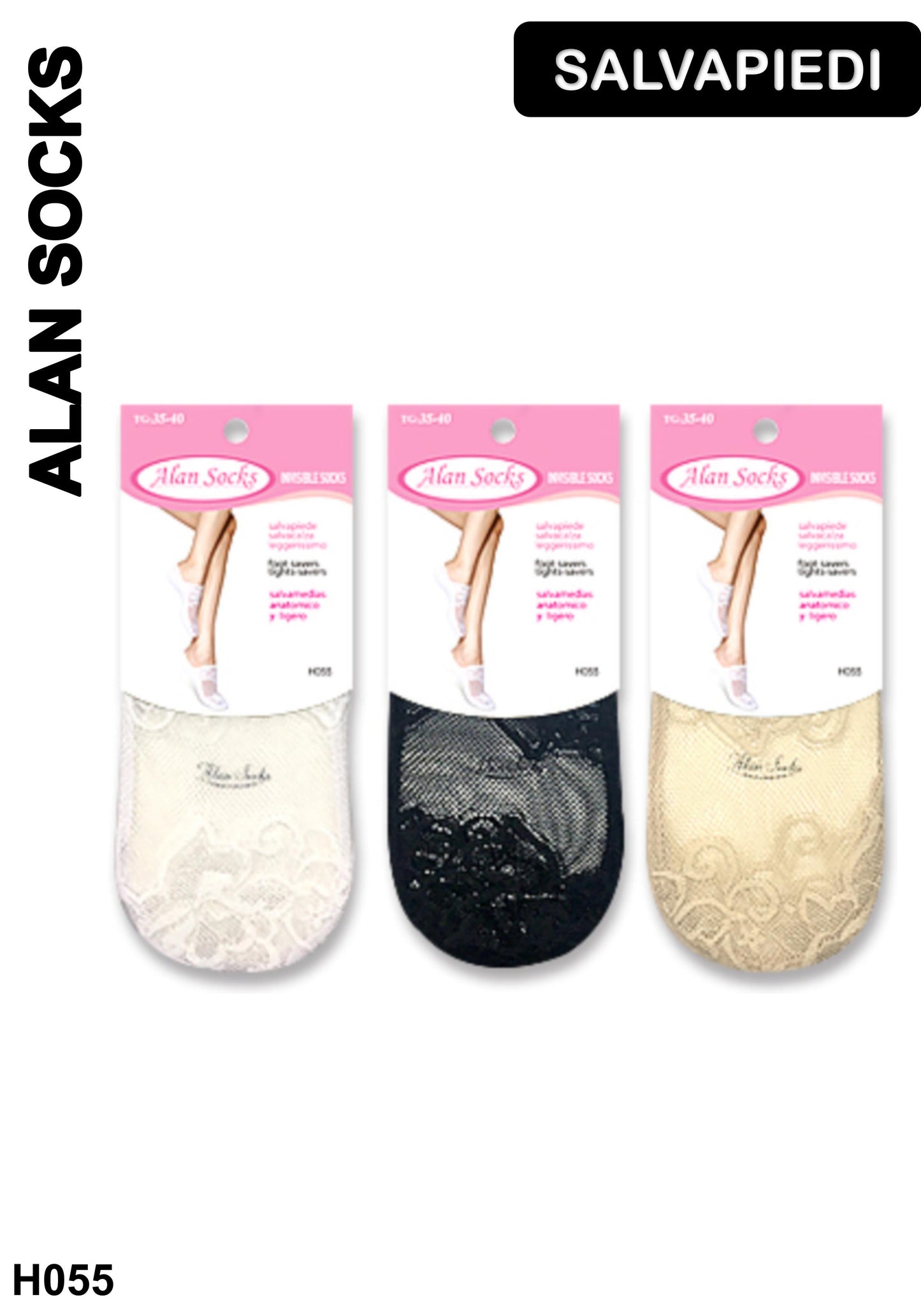 Alansocks salvapiede da donna 1 paia - H055