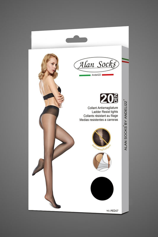 Alansocks collant 20 den anti-smagliature - A6247