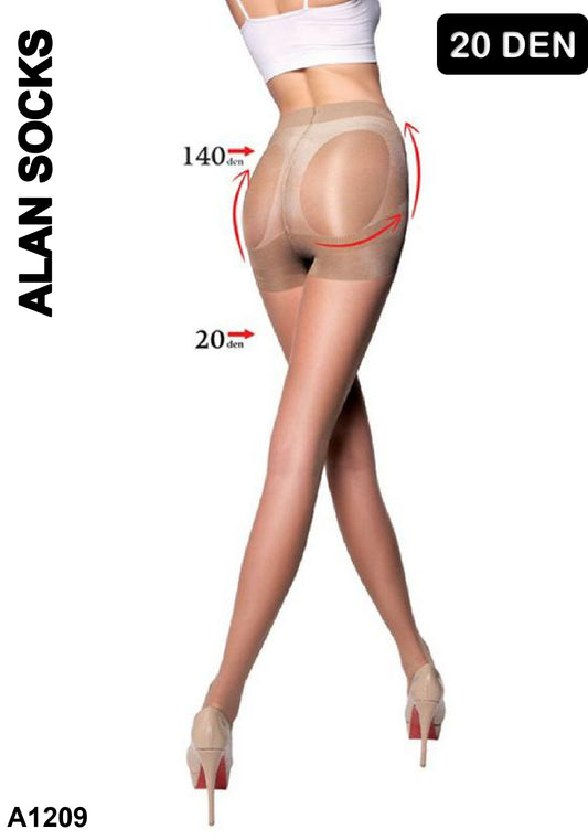 Alansocks collant 20 den alza glutei - A1209