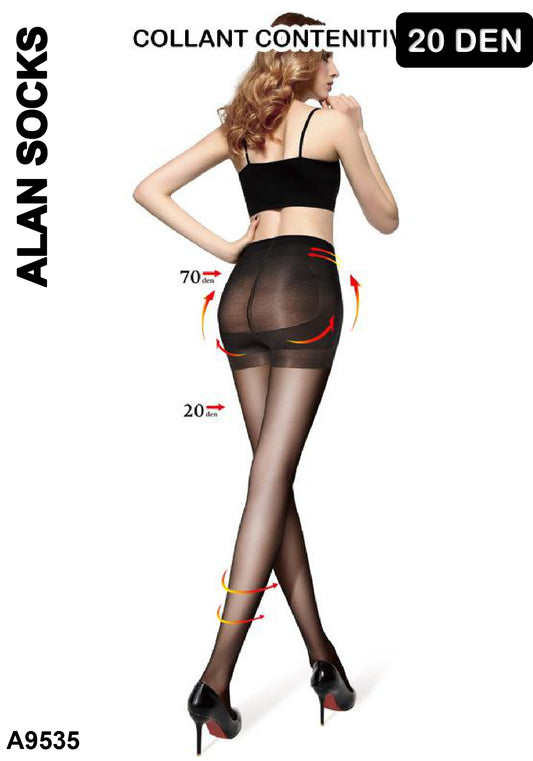 Alansocks collant 20 den classici contenitivi - A9535