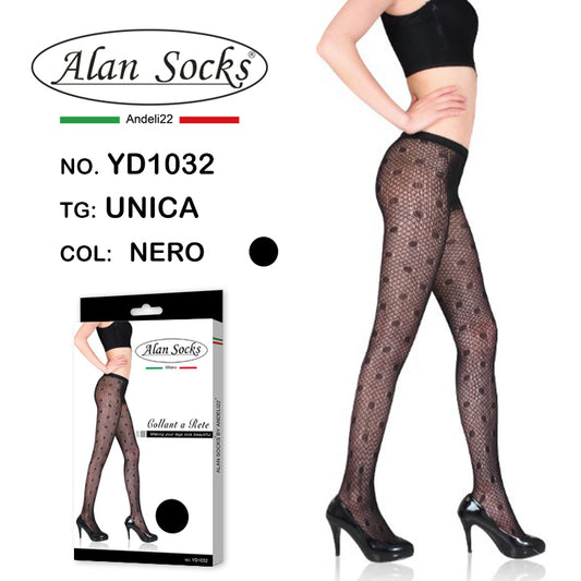 Alansocks collant a rete - YD1032